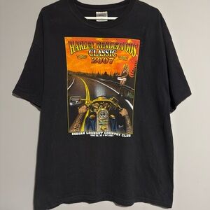 Harley-Davidson Black Graphic Tee